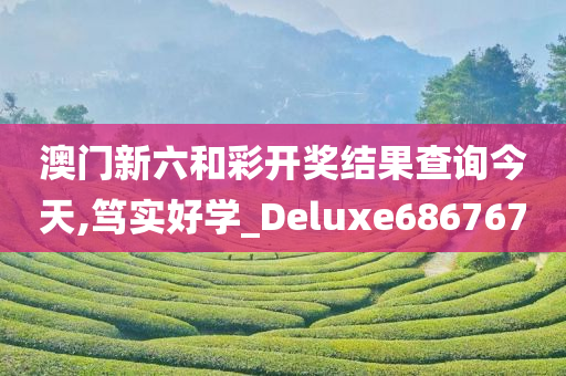 澳门新六和彩开奖结果查询今天,笃实好学_Deluxe686767