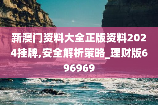 新澳门资料大全正版资料2024挂牌,安全解析策略_理财版696969