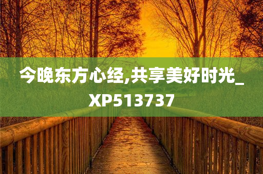 今晚东方心经,共享美好时光_XP513737