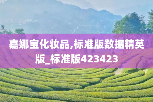 嘉娜宝化妆品,标准版数据精英版_标准版423423