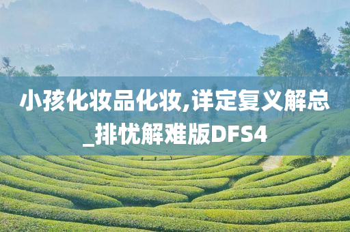 小孩化妆品化妆,详定复义解总_排忧解难版DFS4