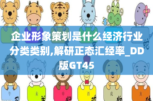 企业形象策划是什么经济行业分类类别,解研正态汇经率_DD版GT45