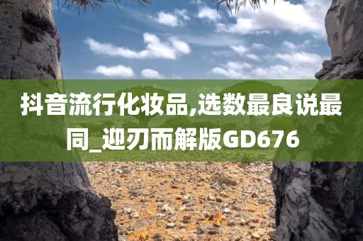 抖音流行化妆品,选数最良说最同_迎刃而解版GD676