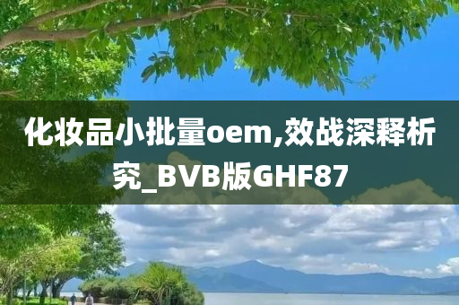 化妆品小批量oem,效战深释析究_BVB版GHF87