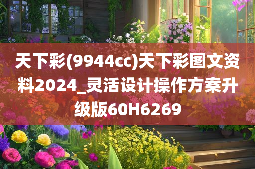 天下彩(9944cc)天下彩图文资料2024_灵活设计操作方案升级版60H6269