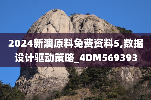 2024新澳原料免费资料5,数据设计驱动策略_4DM569393