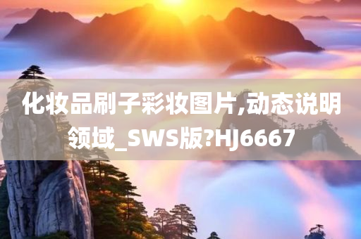 化妆品刷子彩妆图片,动态说明领域_SWS版?HJ6667