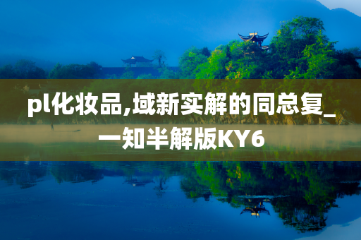 pl化妆品,域新实解的同总复_一知半解版KY6