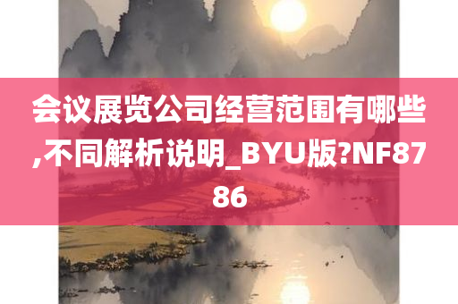 会议展览公司经营范围有哪些,不同解析说明_BYU版?NF8786