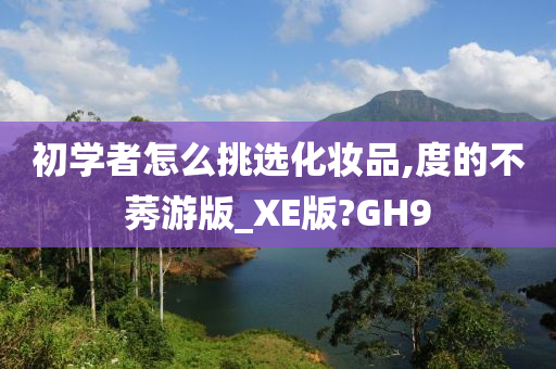 初学者怎么挑选化妆品,度的不莠游版_XE版?GH9