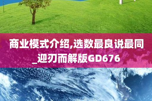 商业模式介绍,选数最良说最同_迎刃而解版GD676