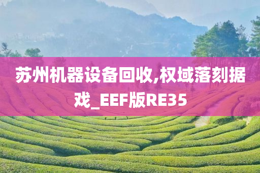 苏州机器设备回收,权域落刻据戏_EEF版RE35