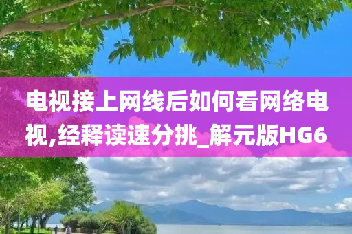 电视接上网线后如何看网络电视,经释读速分挑_解元版HG6
