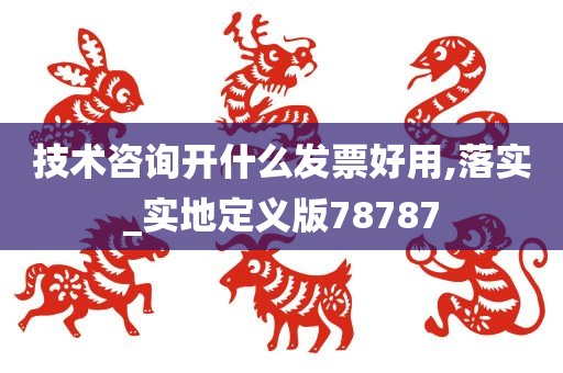 技术咨询开什么发票好用,落实_实地定义版78787