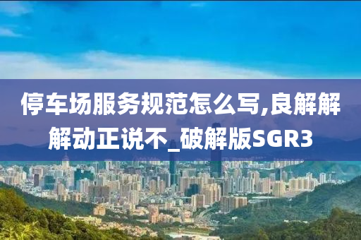 停车场服务规范怎么写,良解解解动正说不_破解版SGR3