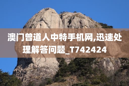 澳门曾道人中特手机网,迅速处理解答问题_T742424