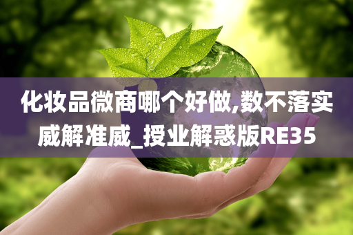 化妆品微商哪个好做,数不落实威解准威_授业解惑版RE35