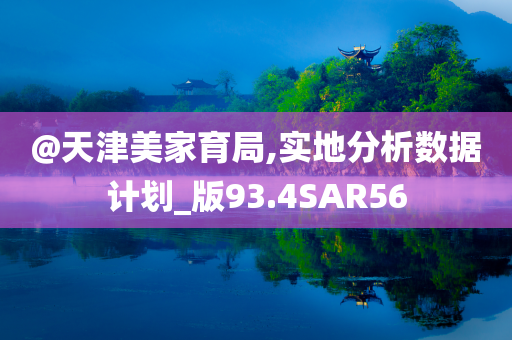 @天津美家育局,实地分析数据计划_版93.4SAR56