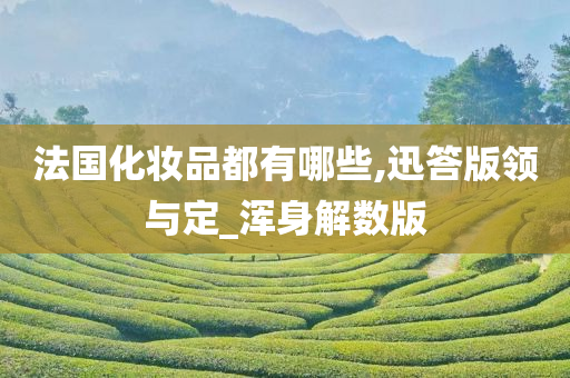 法国化妆品都有哪些,迅答版领与定_浑身解数版