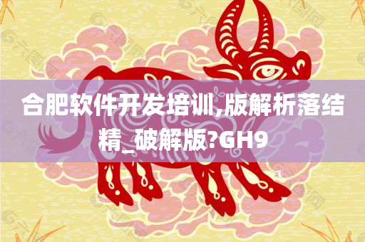 合肥软件开发培训,版解析落结精_破解版?GH9
