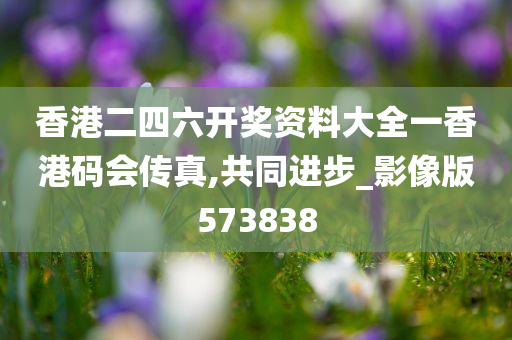 香港二四六开奖资料大全一香港码会传真,共同进步_影像版573838