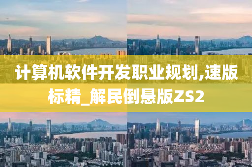 计算机软件开发职业规划,速版标精_解民倒悬版ZS2