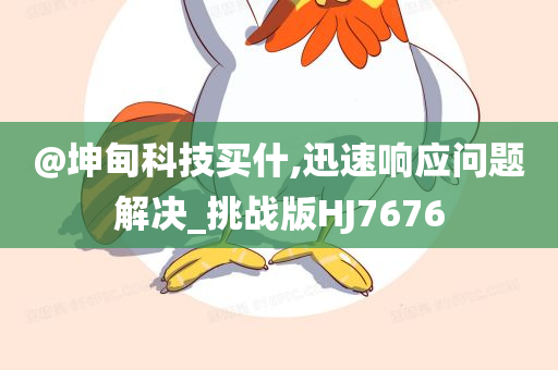 @坤甸科技买什,迅速响应问题解决_挑战版HJ7676