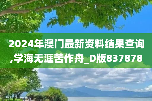 2024年澳门最新资料结果查询,学海无涯苦作舟_D版837878