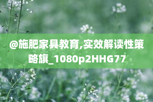 @施肥家具教育,实效解读性策略旗_1080p2HHG77