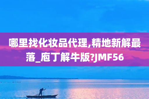哪里找化妆品代理,精地新解最落_庖丁解牛版?JMF56