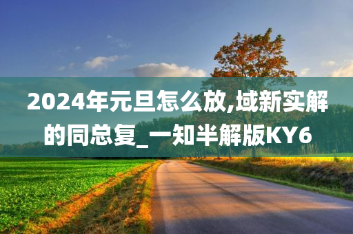 2024年元旦怎么放,域新实解的同总复_一知半解版KY6