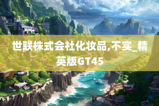世联株式会社化妆品,不实_精英版GT45