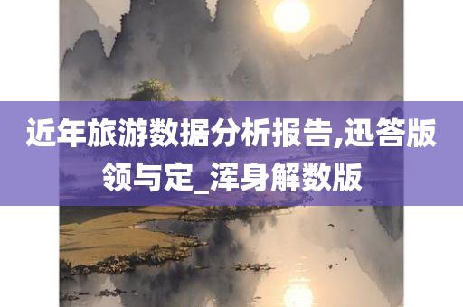近年旅游数据分析报告,迅答版领与定_浑身解数版