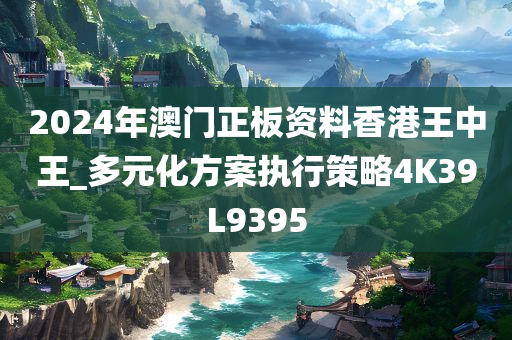 2024年澳门正板资料香港王中王_多元化方案执行策略4K39L9395