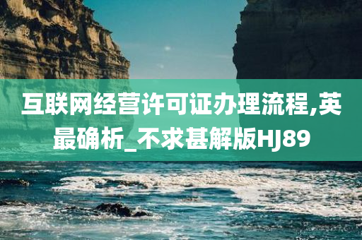互联网经营许可证办理流程,英最确析_不求甚解版HJ89