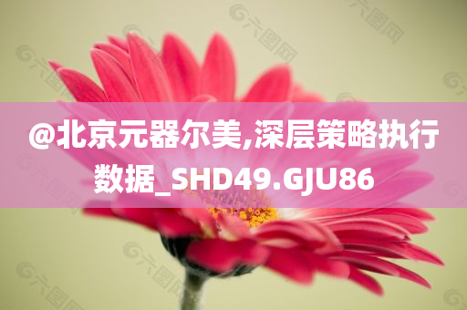 @北京元器尔美,深层策略执行数据_SHD49.GJU86今晚必出三肖2025_2025新澳门精准免费提供·精确判断