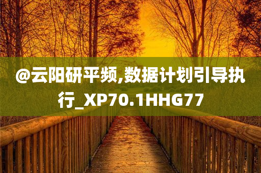 @云阳研今晚必出三肖2025_2025新澳门精准免费提供·精确判断平频,数据计划引导执行_XP70.1HHG77