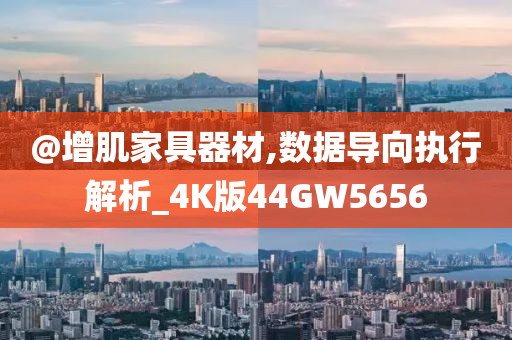 @增肌家具器材,数据导向执行解析_4K版44GW5656
