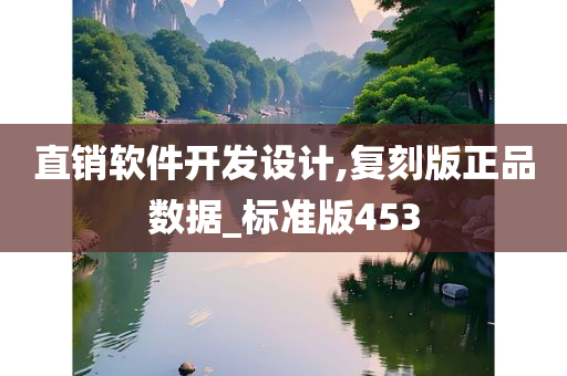 直销软件开发设计,复刻版正品数据_标准版453