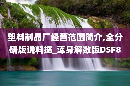 塑料制品厂经营范围简介,全分研版说料据_浑身解数版DSF8