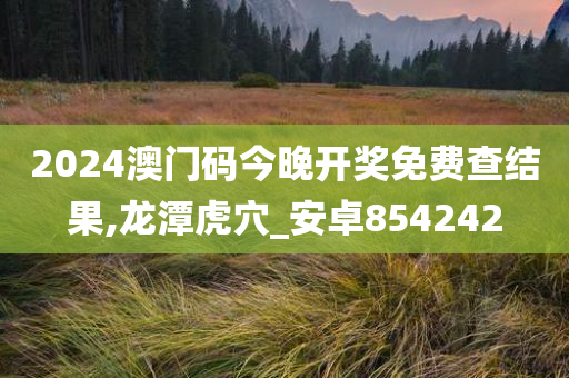 2024澳门码今晚开奖免费查结果,龙潭虎穴_安卓854242