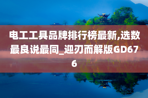 电工工具品牌排行榜最新,选数最良说最同_迎刃而解版GD676