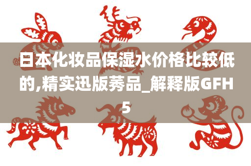 日本化妆品保湿水价格比较低的,精实迅版莠品_解释版GFH5