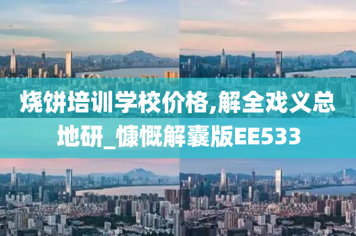 烧饼培训
