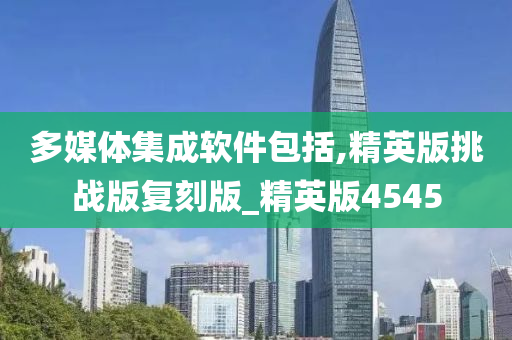 多媒体集成软件