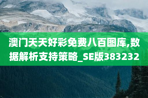 澳门天天好彩免费八百图库,数据解析支持策略_SE版383232
