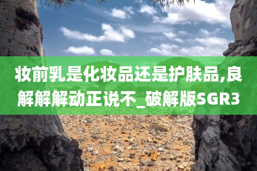 妆前乳是化妆品还是护肤品,良解今晚必出三肖2025_2025新澳门精准免费提供·精确判断解解动正说不_破解版SGR3