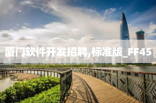 厦门软件开发招聘,标准版_FF45