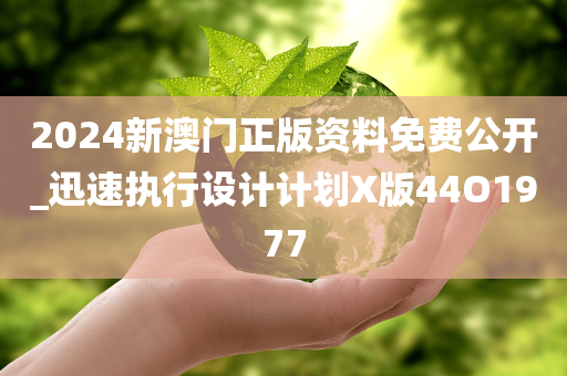 2024新澳门正版资料免费公开_迅速执行设计计划X版44O1977