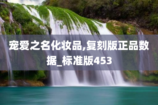 宠爱之名化妆品,复刻版正品数据_标准版453